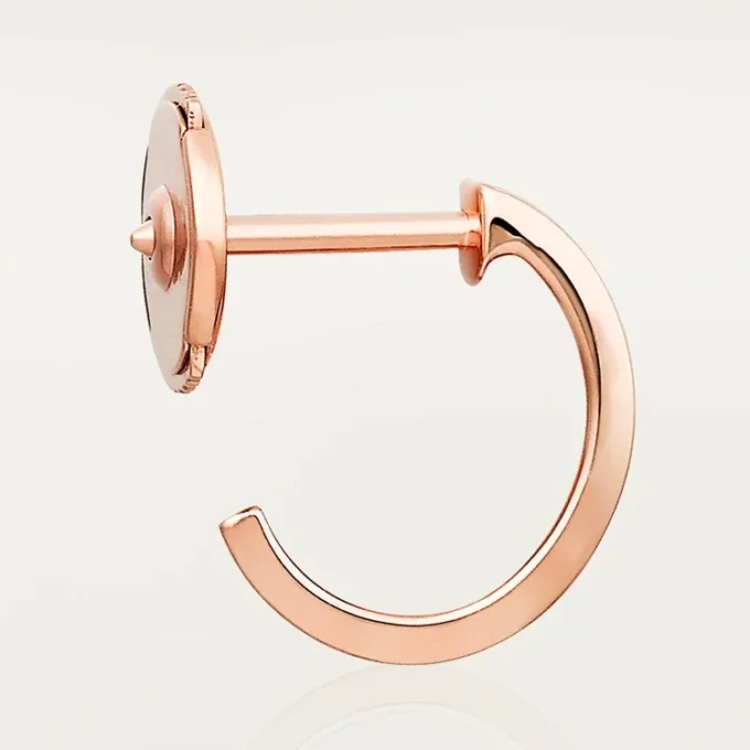 Boucles d&rsquo;oreilles Love – Or rose – Cartier