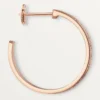 Boucles d&rsquo;oreilles Love – Or rose, diamant – Cartier