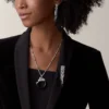 Boucles d&rsquo;oreilles Panthère de Cartier – Or blanc, émeraudes, onyx, diamants – Cartier