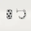 Boucles d&rsquo;oreilles Panthère de Cartier – Or blanc, onyx, diamants – Cartier