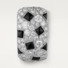Boucles d&rsquo;oreilles Panthère de Cartier – Or blanc, onyx, diamants – Cartier