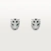 Boucles d&rsquo;oreilles Panthère de Cartier, pavées