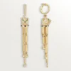 Boucles d&rsquo;oreilles Panthère de Cartier, pavées