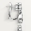 Boucles d&rsquo;oreilles Pluie de Cartier – Or blanc, diamants – Cartier