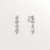 Boucles d&rsquo;oreilles Pluie de Cartier – Or blanc, diamants – Cartier