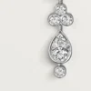 Boucles d&rsquo;oreilles Pluie de Cartier – Or blanc, diamants – Cartier