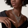 Boucles d&rsquo;oreilles Pluie de Cartier – Or blanc, diamants – Cartier