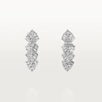 Boucles d&rsquo;oreilles Reflection De Cartier, diamants