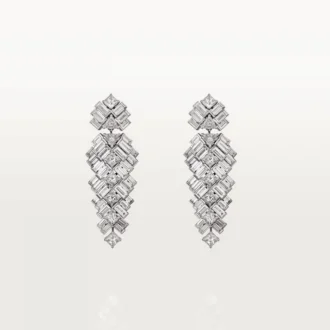 Boucles d&rsquo;oreilles Reflection De Cartier, diamants