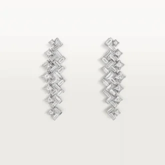 Boucles d&rsquo;oreilles Reflection De Cartier, diamants