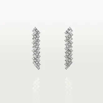 Boucles d&rsquo;oreilles Reflection De Cartier, diamants