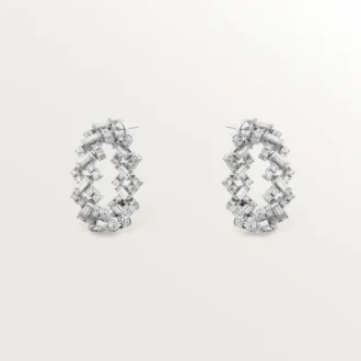 Boucles d&rsquo;oreilles Reflection De Cartier, diamants