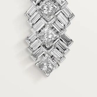 Boucles d&rsquo;oreilles Reflection De Cartier, diamants