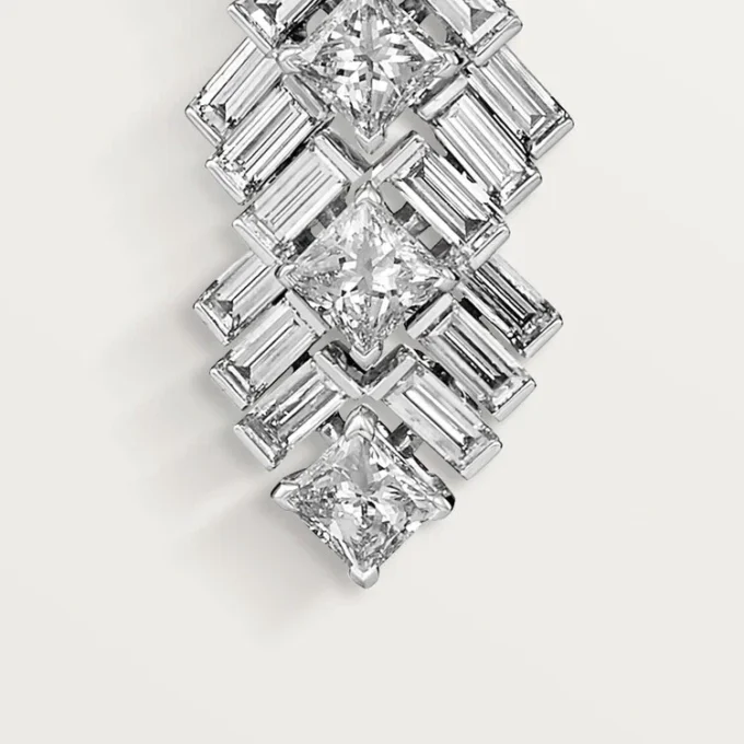 Boucles d&rsquo;oreilles Reflection De Cartier, diamants