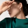 Boucles d&rsquo;oreilles Reflection De Cartier, diamants