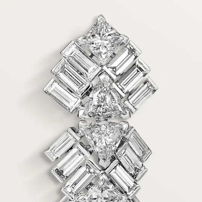 Boucles d&rsquo;oreilles Reflection De Cartier, diamants