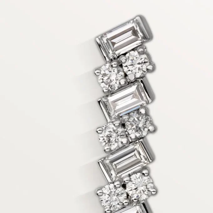 Boucles d&rsquo;oreilles Reflection De Cartier, diamants