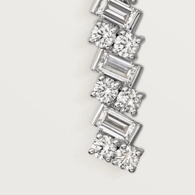 Boucles d&rsquo;oreilles Reflection De Cartier, diamants