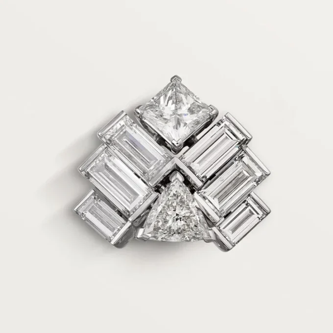 Boucles d&rsquo;oreilles Reflection De Cartier, diamants