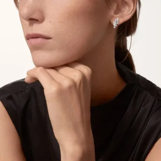 Boucles d&rsquo;oreilles Reflection De Cartier – Or blanc, diamants – Cartier
