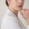 Boucles d&rsquo;oreilles Reflection De Cartier – Or blanc, diamants – Cartier