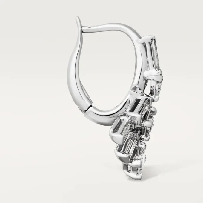 Boucles d&rsquo;oreilles Reflection De Cartier – Or blanc, diamants – Cartier