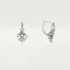 Boucles d&rsquo;oreilles Reflection De Cartier – Or blanc, diamants – Cartier