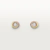Boucles d&rsquo;oreilles Trinity, 2 diamants