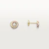 Boucles d&rsquo;oreilles Trinity, 2 diamants