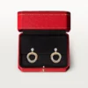 Boucles d&rsquo;oreilles Trinity, diamants taille brillant