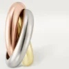 Boucles d&rsquo;oreilles Trinity en or tricolore | Cartier US