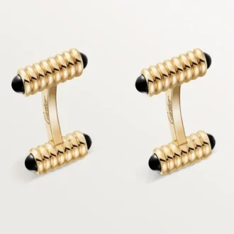 Boutons de manchette avec motif de ressort