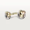 Boutons de manchette Trinity – Or jaune, rose et blanc – Cartier Boutons de manchette Trinity – Or jaune, rose et blanc – Cartier