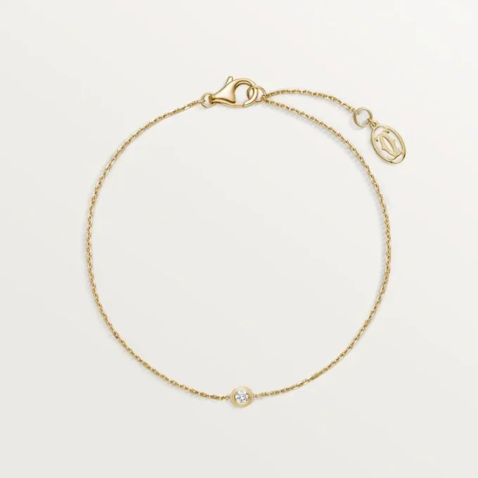 Bracelet Cartier D’amour, diamants, modèle mini Bracelet Cartier D’amour, diamants, modèle mini