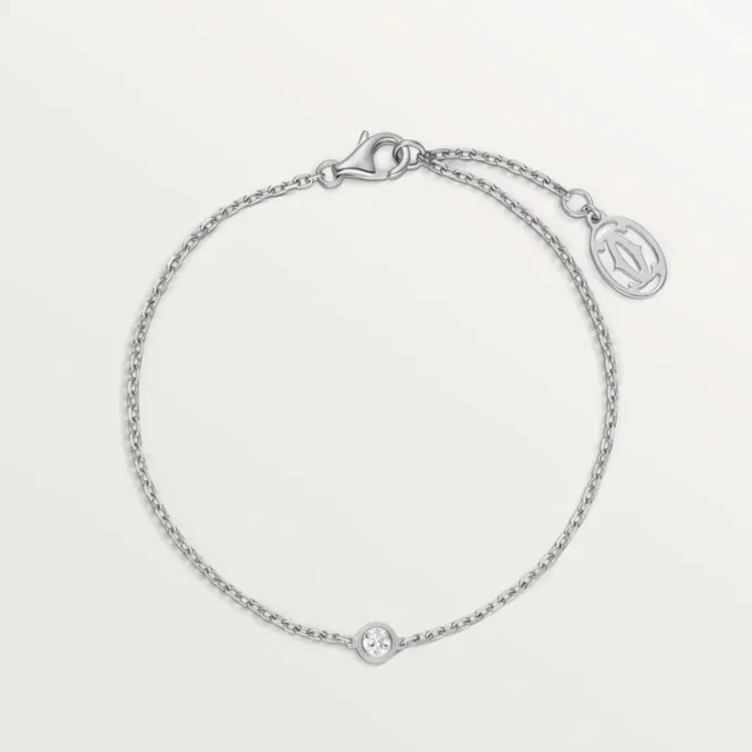 Bracelet Cartier D’amour, diamants, modèle mini Bracelet Cartier D’amour, diamants, modèle mini