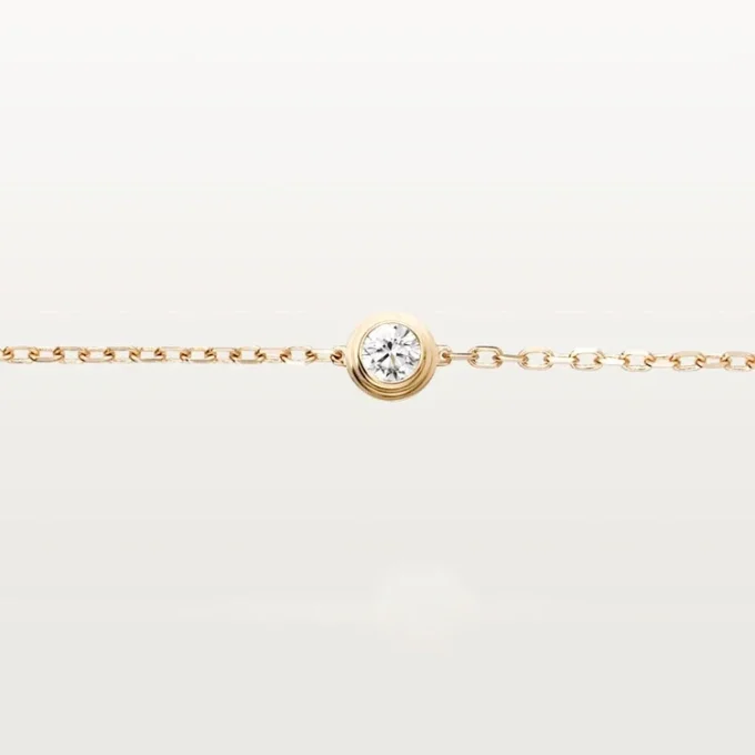 Bracelet Cartier D’amour, diamants, modèle mini Bracelet Cartier D’amour, diamants, modèle mini