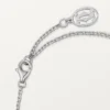 Bracelet Cartier D’amour, diamants, modèle mini Bracelet Cartier D’amour, diamants, modèle mini