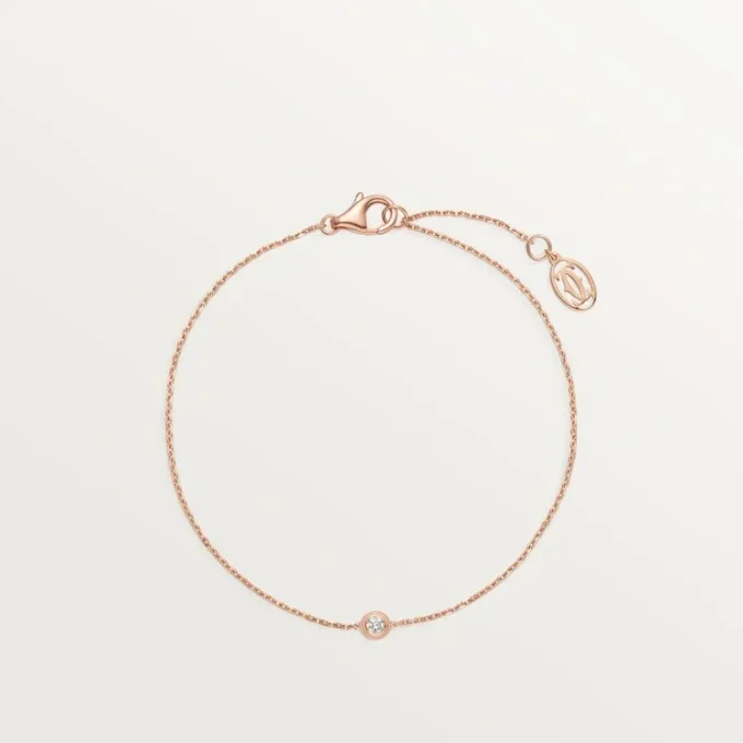 Bracelet Cartier D’amour, diamants, modèle moyen Bracelet Cartier D’amour, diamants, modèle moyen