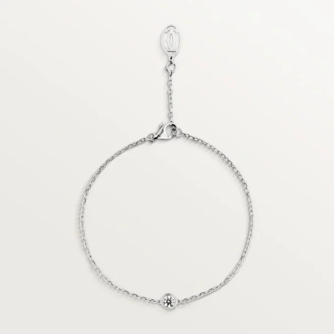 Bracelet Cartier D’amour, diamants, modèle moyen Bracelet Cartier D’amour, diamants, modèle moyen
