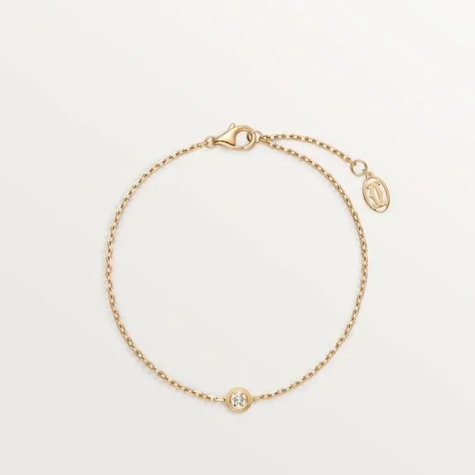 Bracelet Cartier D’amour, diamants, modèle moyen Bracelet Cartier D’amour, diamants, modèle moyen