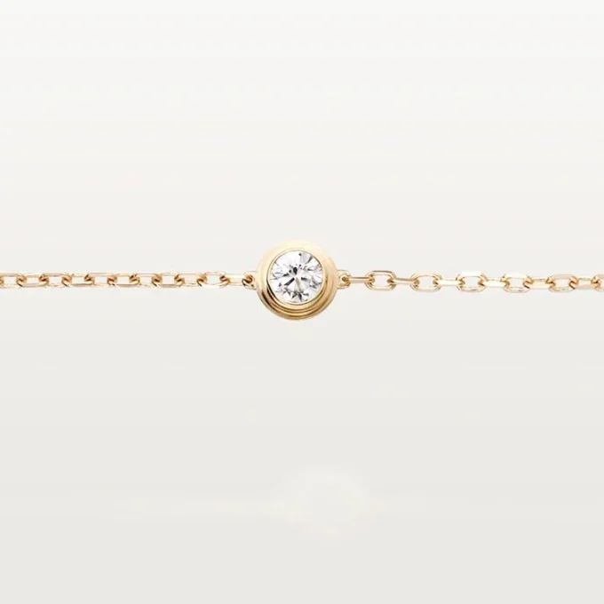 Bracelet Cartier D’amour, diamants, modèle moyen Bracelet Cartier D’amour, diamants, modèle moyen