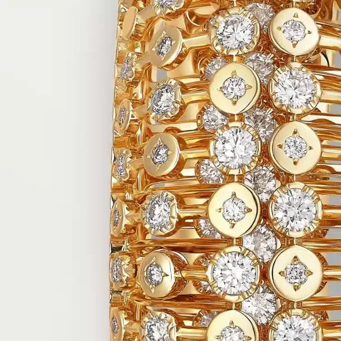 Bracelet Cartier Libre Polymorph, transformable, diamants