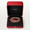 Bracelet Cartier Libre Tressage, corail