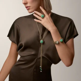Bague Cartier Libre Tuttitutti, chrysoprase, diamants