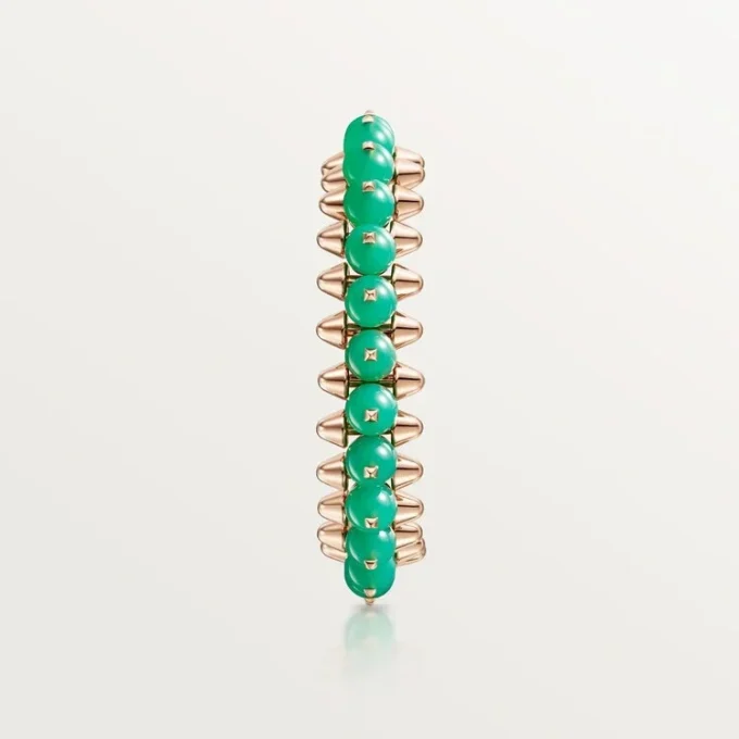 Bracelet Clash de Cartier, chrysoprase, modèle extra-large