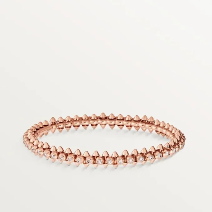 Bracelet Clash de Cartier, modèle moyen, diamants