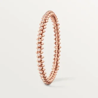 Bracelet Clash de Cartier, modèle moyen, diamants