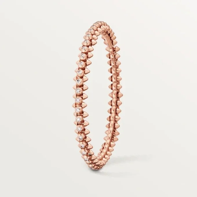 Bracelet Clash de Cartier, modèle moyen, diamants