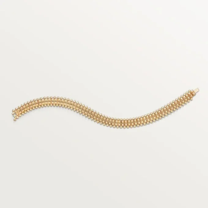 Bracelet Clash de Cartier, souple, double rangée