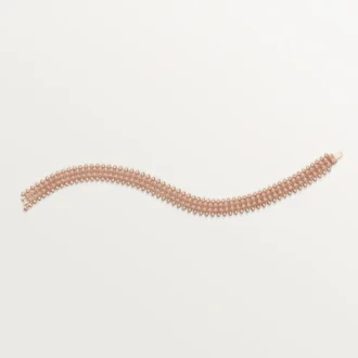 Bracelet Clash de Cartier, souple, double rangée, pavé